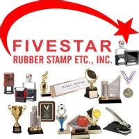 five star rubber stamp|fivestar rubber stamp etc inc.